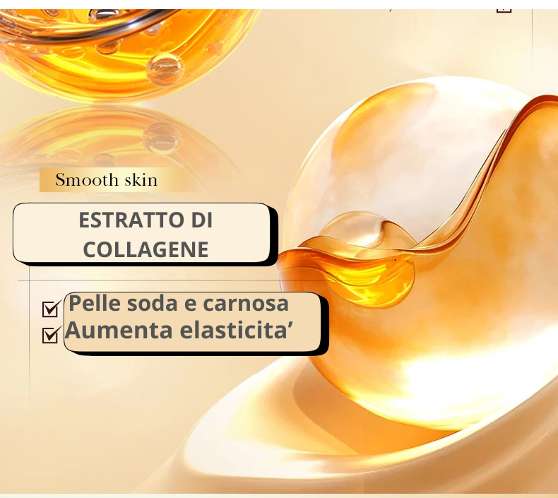 Siero al collagene dorato 24k